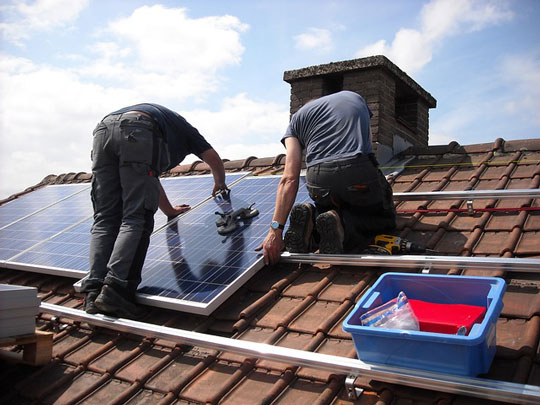 Zonnepanelen Nederland afbeelding